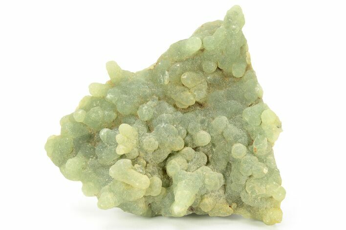 Botryoidal Prehnite and Epidote Inclusions - Mali #220443